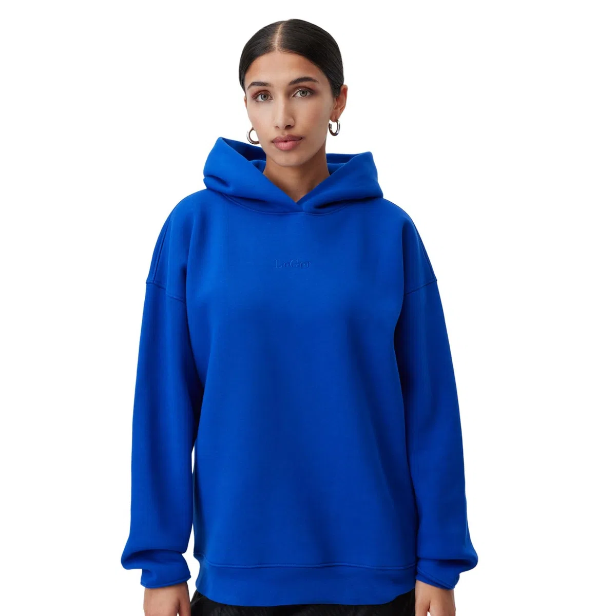 LeGer Abby Hoodie - Pullover Damen mit Kapuze - Oversized-Passform - Sweater aus Baumwolle - Mode für Damen - by Lena Gercke - Gr. 34-44