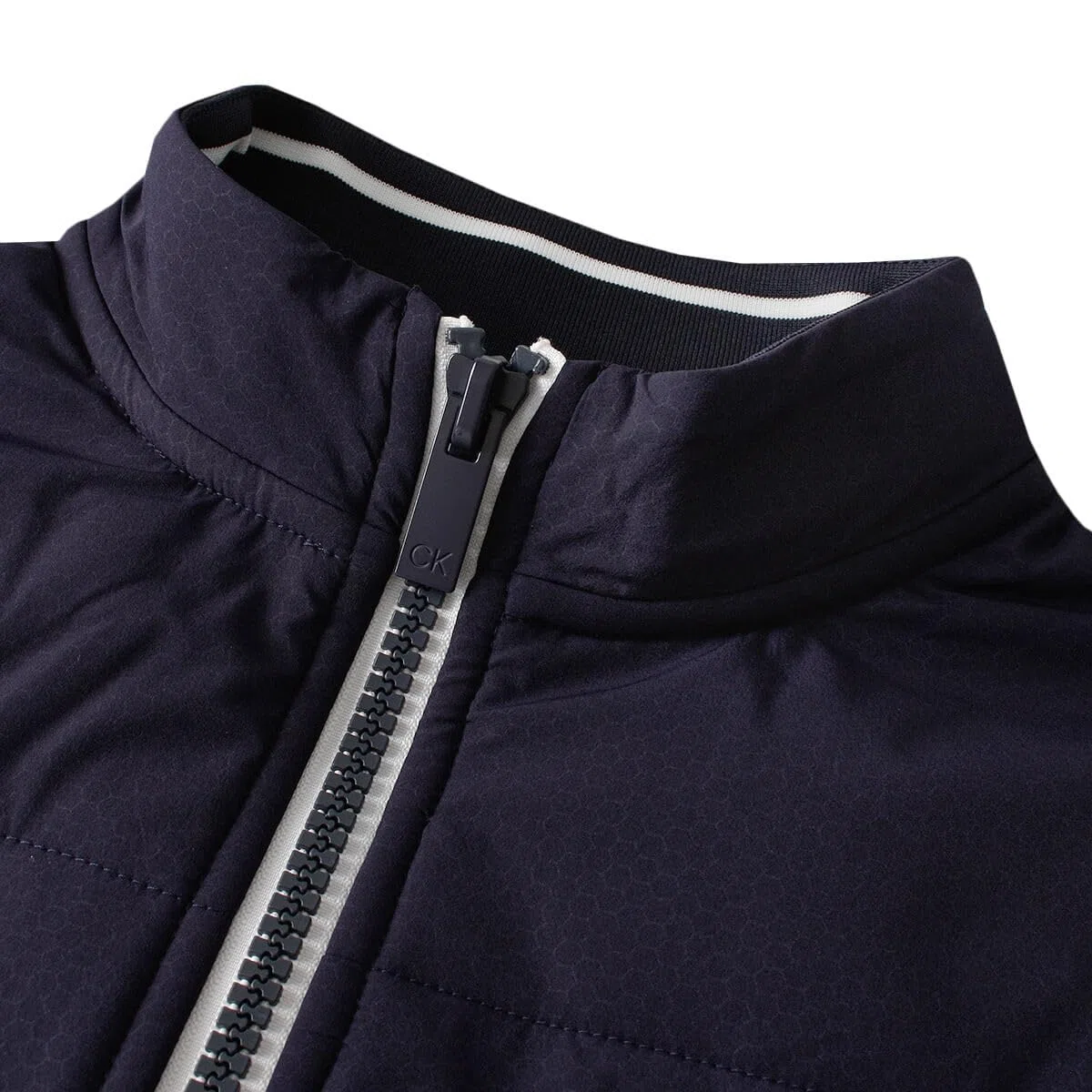 Calvin Klein Herren Atlantic Hybrid Stretch Golfpullover mit Reißverschluss