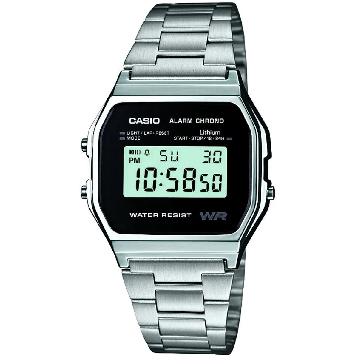 Casio Collection Unisex Retro Armbanduhr A158WEA