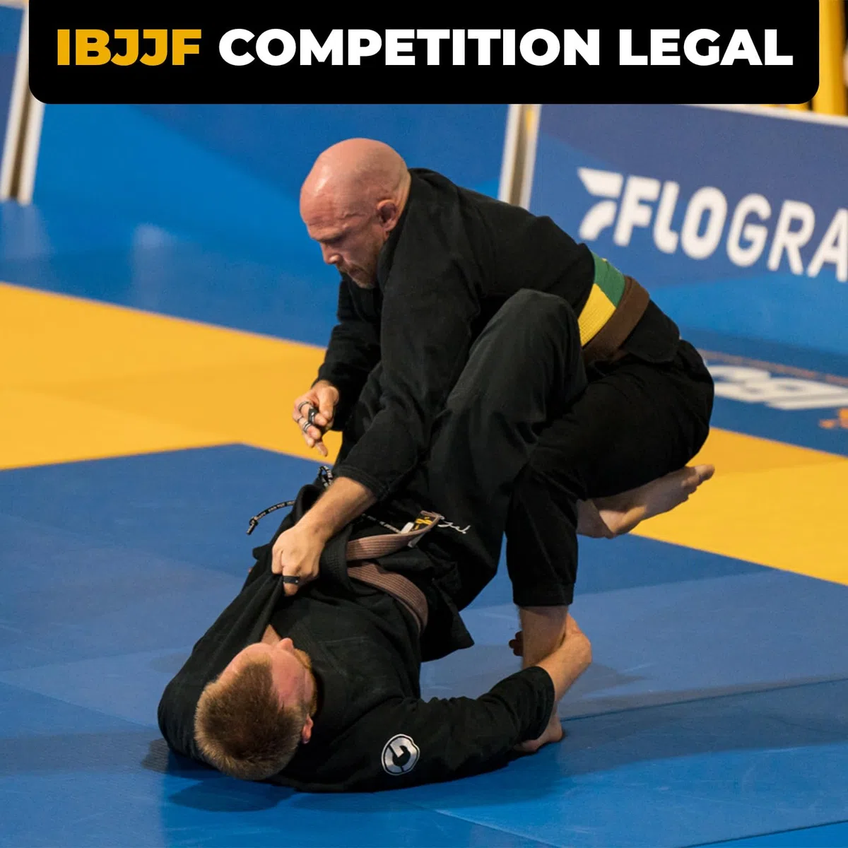 Gold BJJ Foundation Gi - Pearl Weave Jiu Jitsu Gi für Damen und Herren - IBJJF Competition Legal BJJ Gi