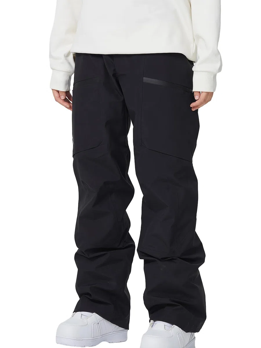 HOTIAN Damen Skihose Schneehose Wasserdicht Winddicht Hosenträgerhose Atmungsaktive Outdoorhose Winter Warme Snowboardhose Skilanglaufhos