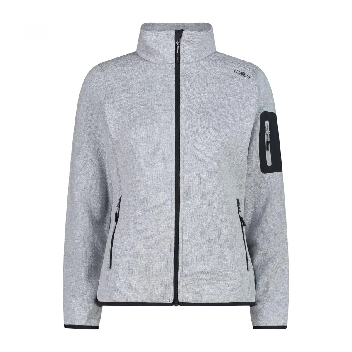 CMP Damen Strick Fleece Jacke Fleecejacke Fleecepullover