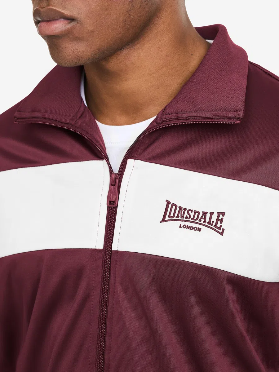 Lonsdale Herren Meols Trainingsjacke (1er Pack)