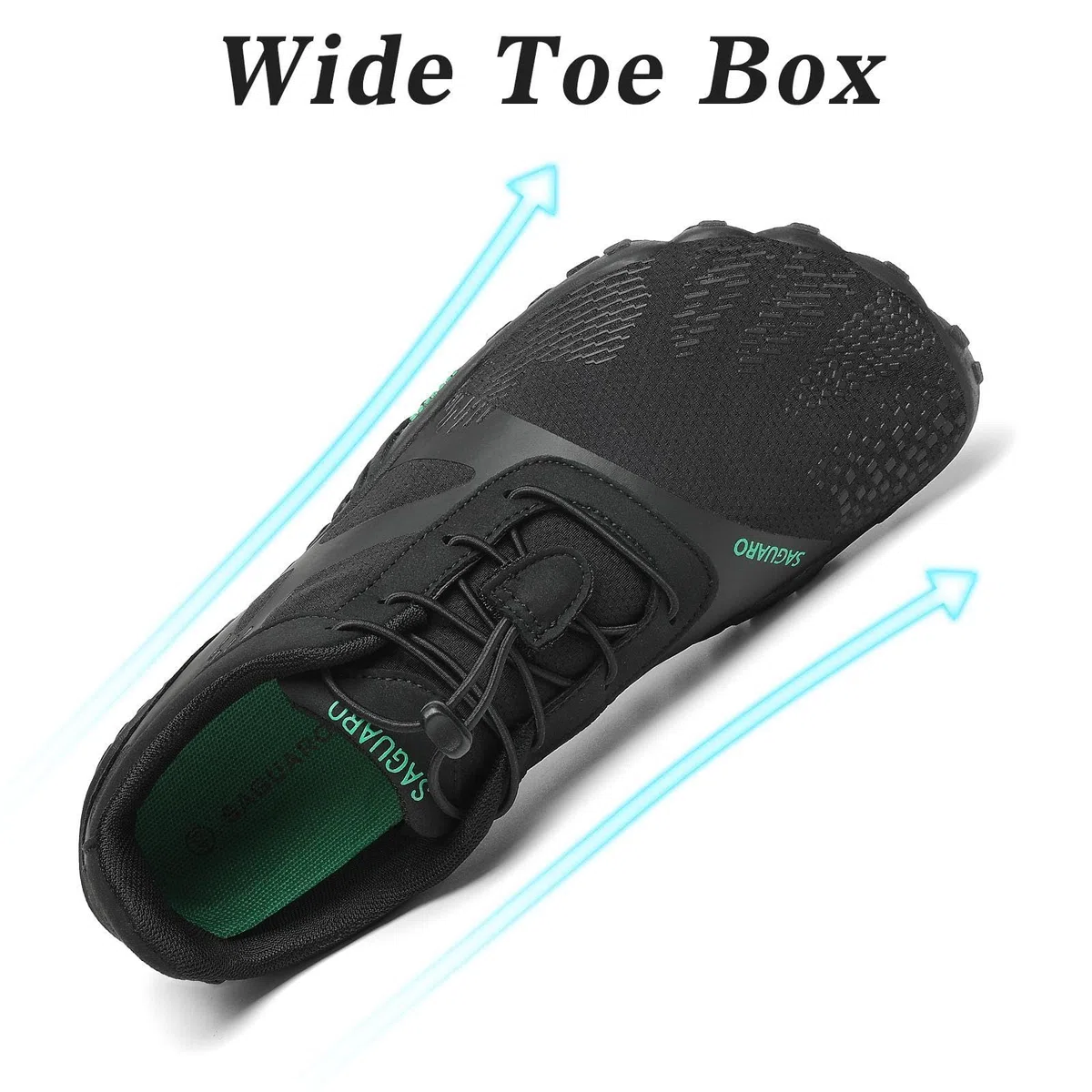 SAGUARO Unisex Barfußschuhe Traillaufschuhe Schnell Trocknend Wassersportschuhe, Gr. 36-50