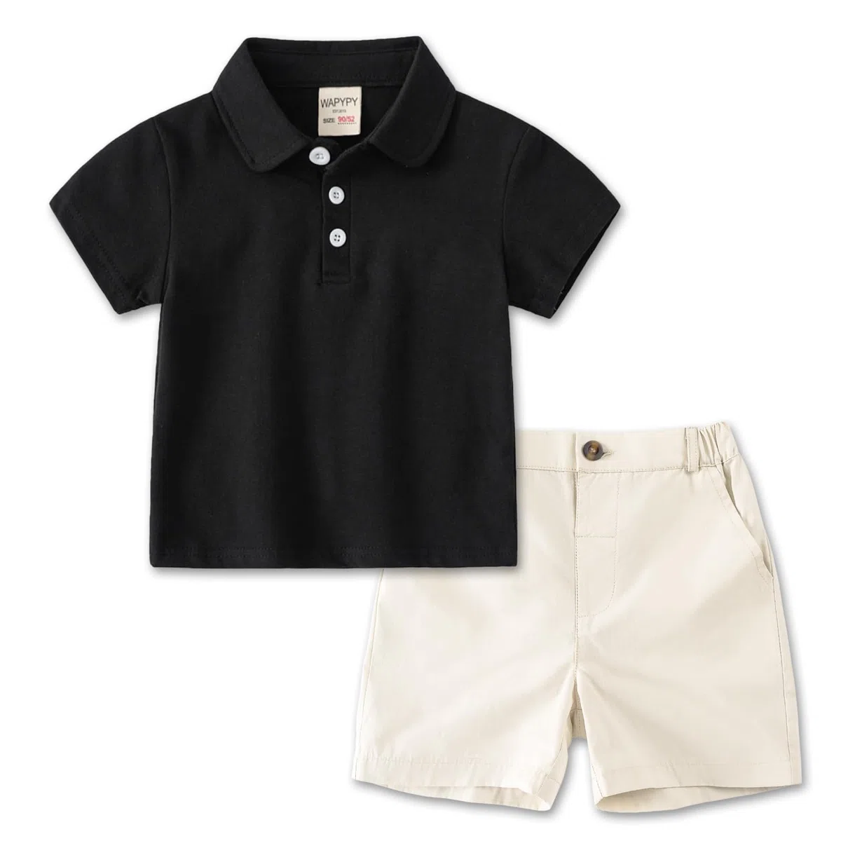 Volunboy 2tlg Babykleidung Set, Sommer Kleidung Outfit Kurzarm Polo Shirt Top + Shorts Bekleidung Sets für Jungen