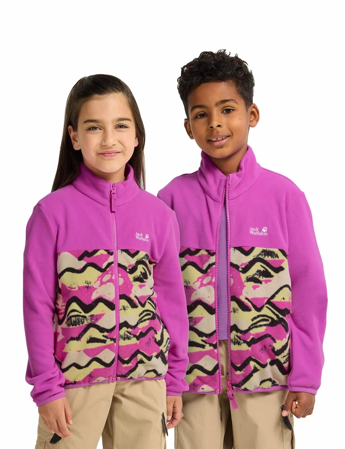 Jack Wolfskin Mädchen Paw Era 100 Print Fz K Jacket