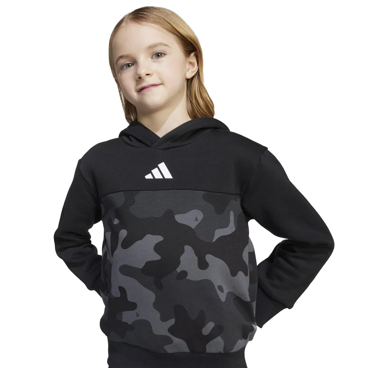 adidas Unisex Kids Seasonal Essentials Camo Fleece Jogginganzug Kleinkinder