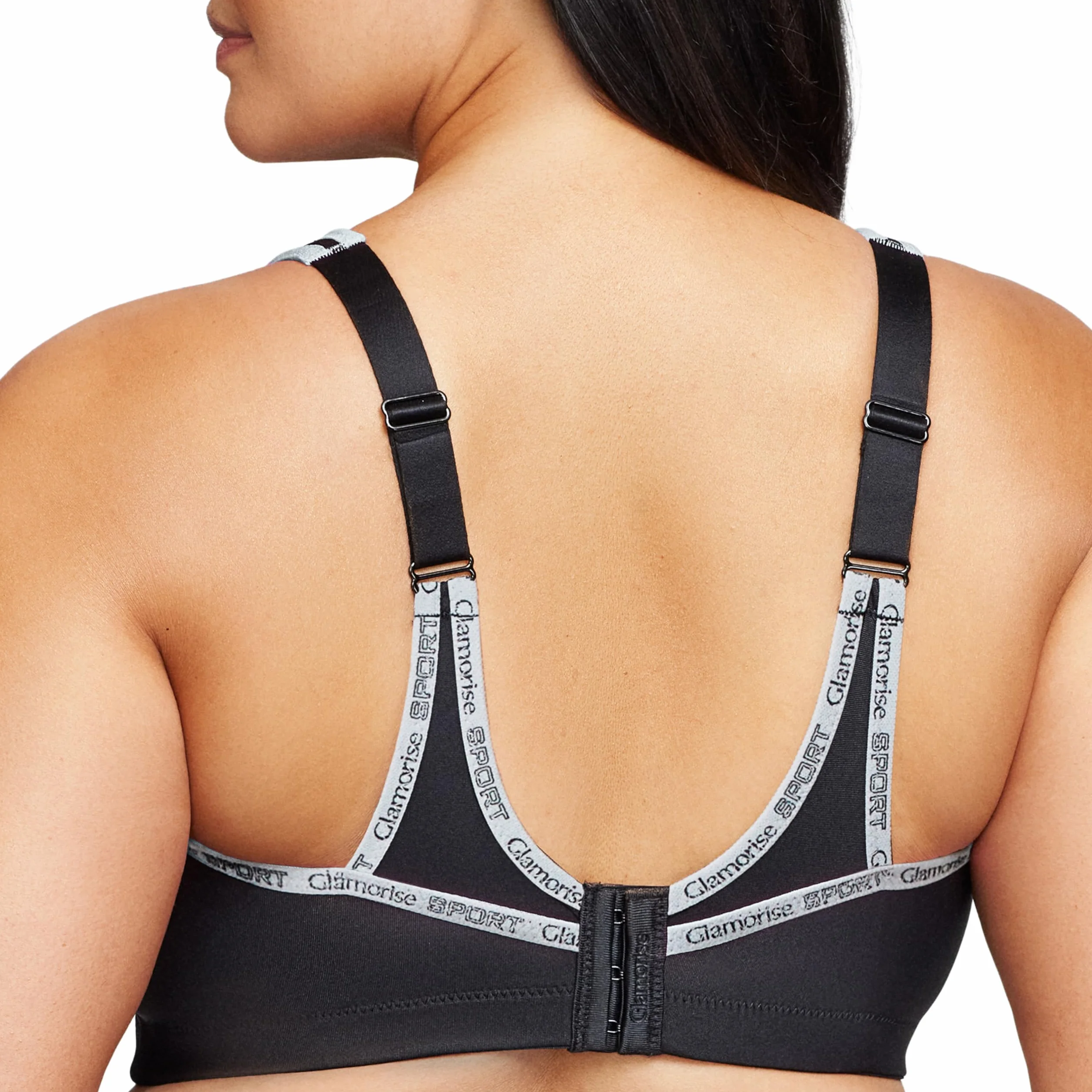 Glamorise Nr. 1066 Sport-BH für Damen im Camisole-Design, bewegungsreduzierend, ohne Bügel