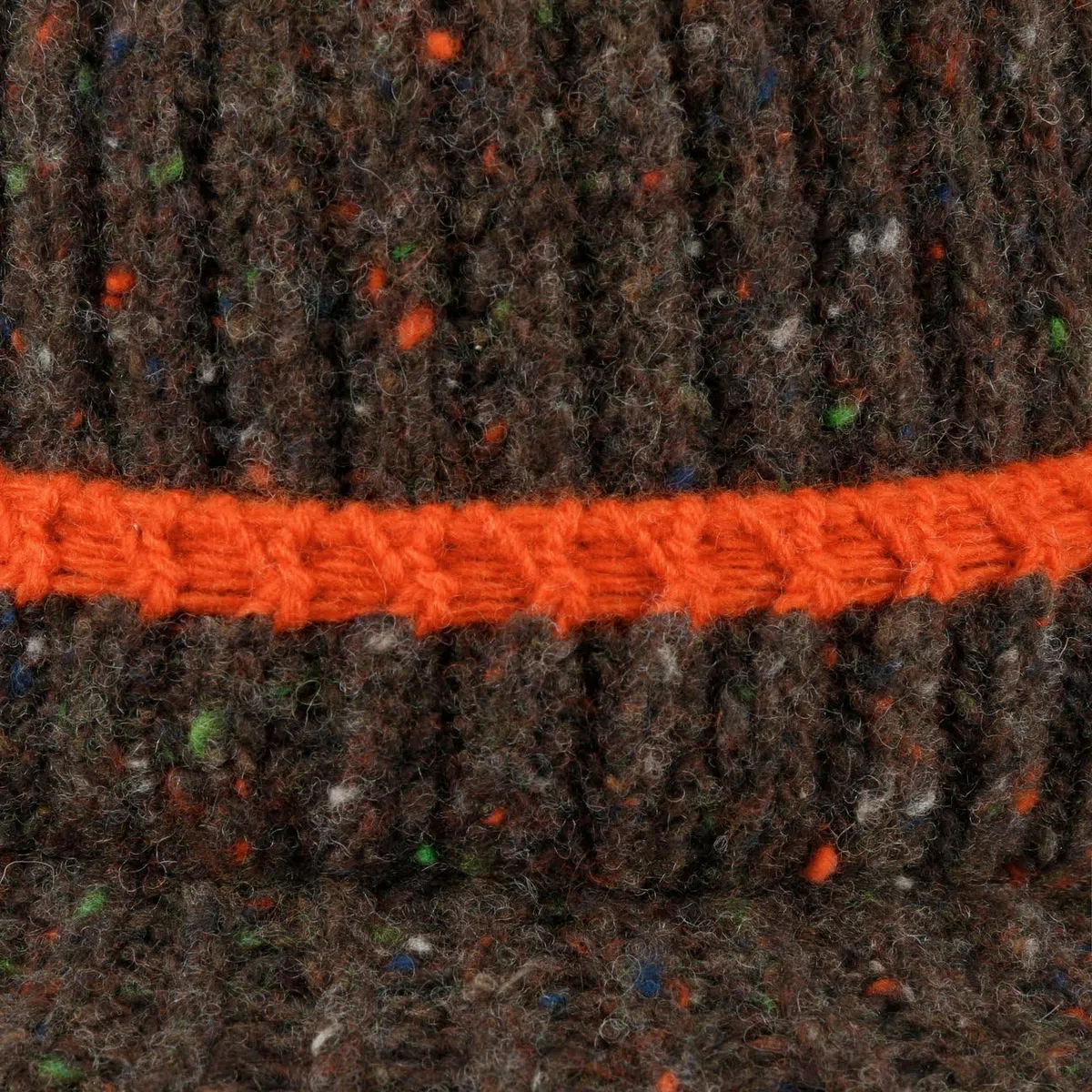 Stetson Deer Beanie Schirmmütze Rippstrick meliert Made in Italy Unisex Herbst Winter