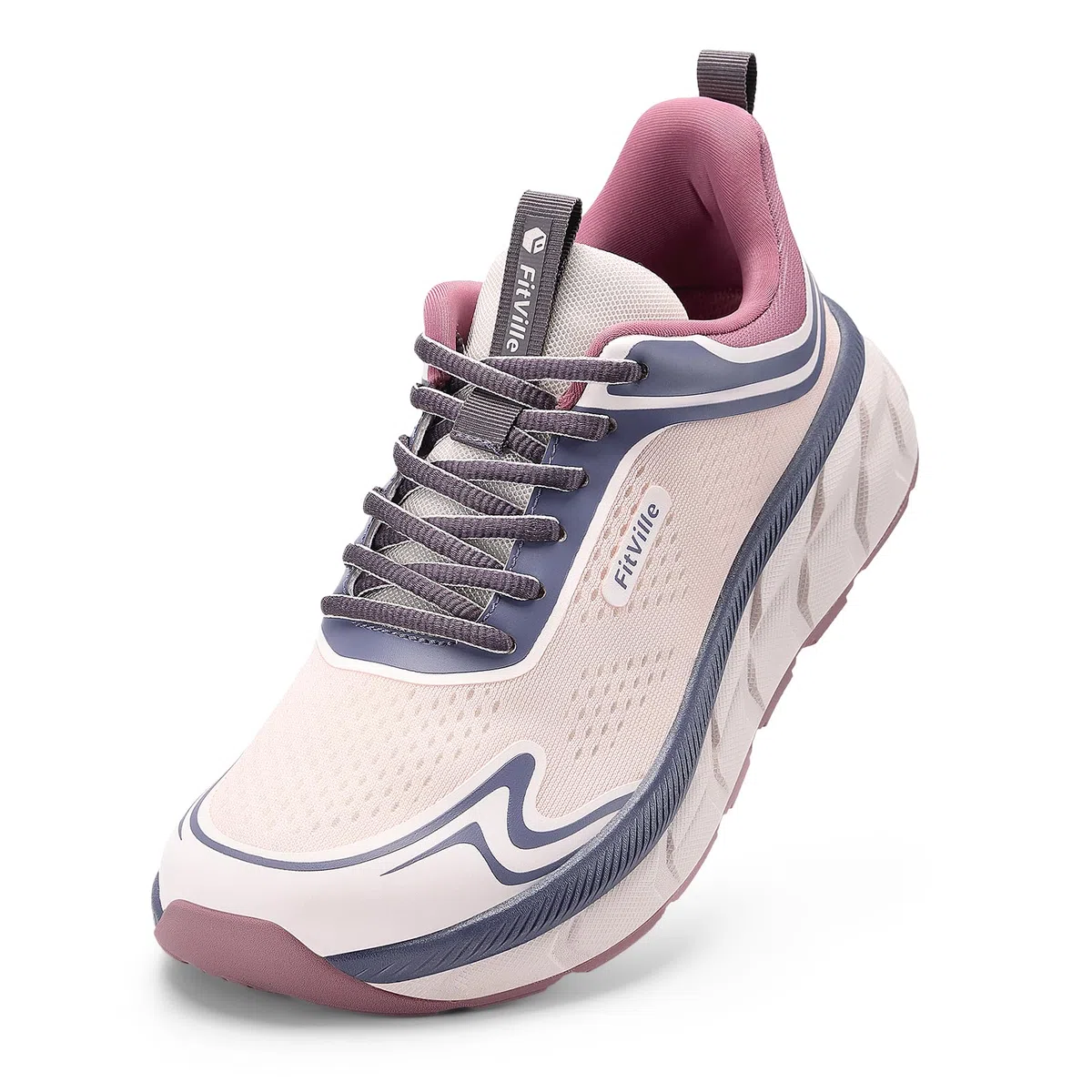 FitVille Weit Laufschuhe Damen Sportschuhe Atmungsaktive Sneaker Leichte Joggingschuhe Bequeme Walking Schuhe Gr.35.5-42.5