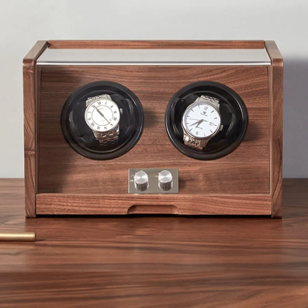 Uhrenbox Mit Transparentem Deckel, Schmuckkästchen Aus Holz, Schlichte Aufbewahrungsbox Im Retro-Stil, A-2 Epitop,A-1 epitope