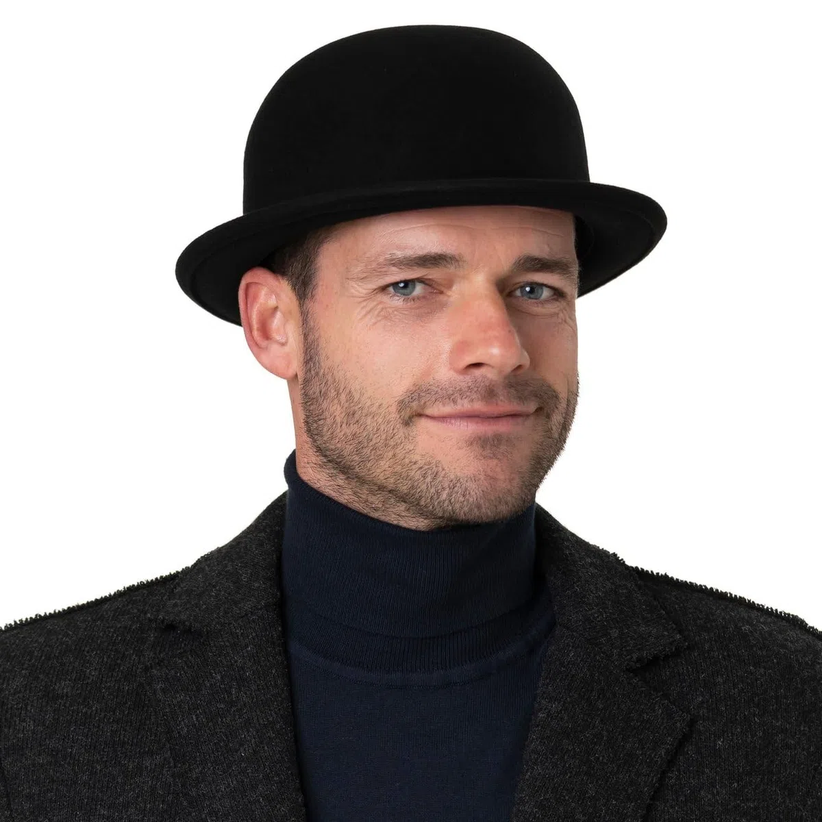 Stetson Classic Uni Bowler Wollfilzhut Einfarbig Wasserabweisend Packable Unisex Frühjahr bis Winter