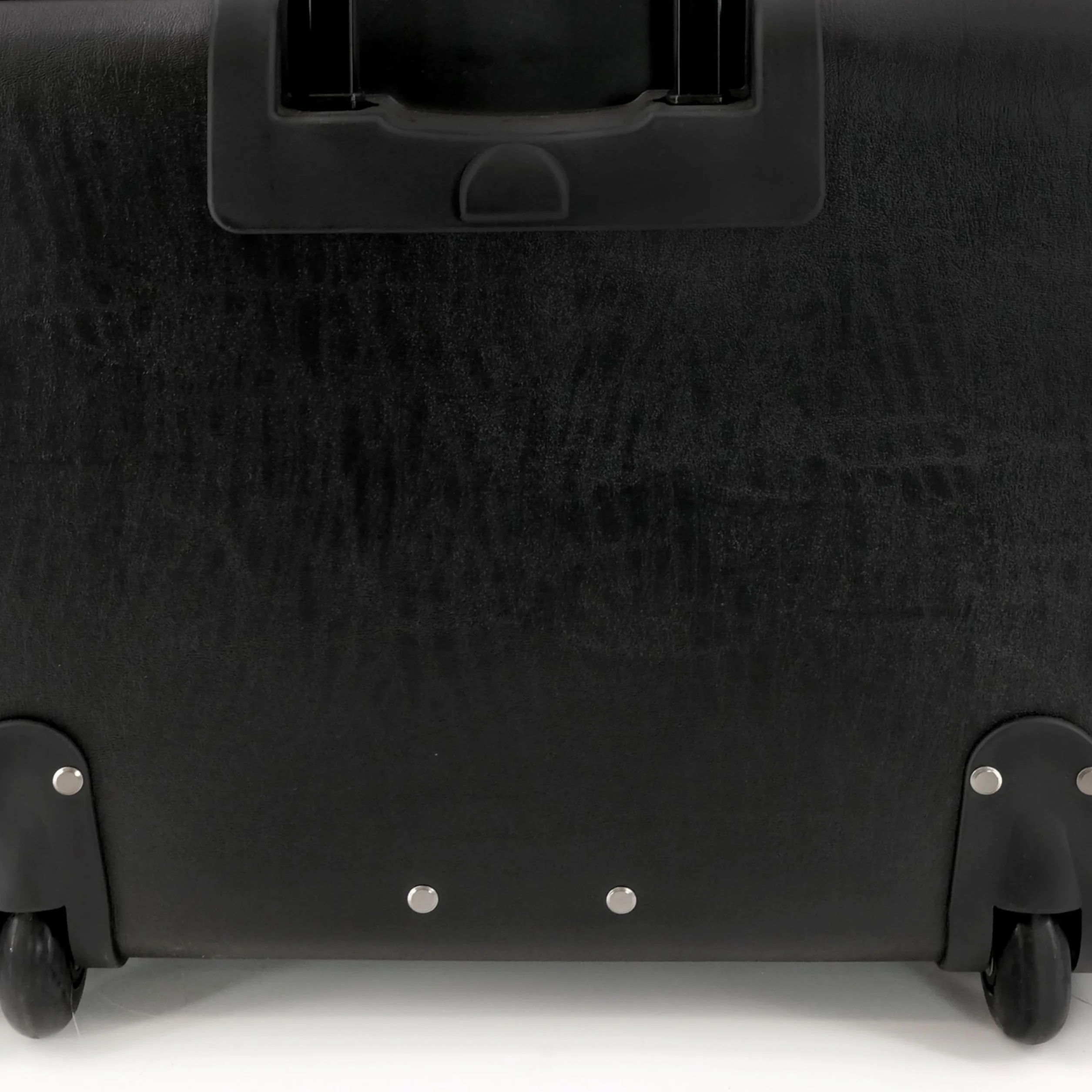ALASSIO 92705 Pilotenkoffer Silvana, Businesskoffer aus echtem Leder, Geschäftskoffer mit arretierbarem Teleskoptrolleysystem, Laptopkoffer abschließbar, Lederkoffer ca. 41 x 26 x 51 cm, schwarz