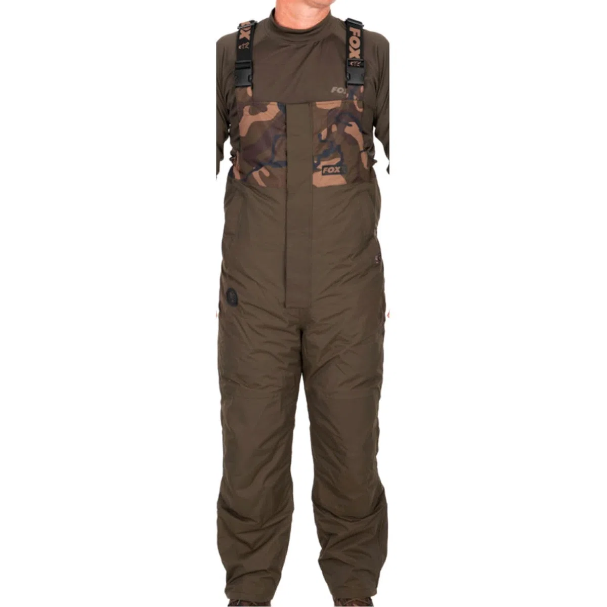 Fox Khaki/Camo Wintersuit - Thermoanzug, Angelanzug, Regenanzug für Angler