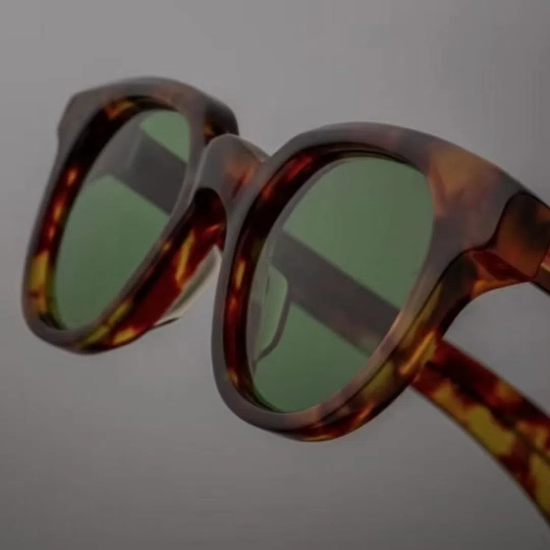 Retro-Sonnenbrille aus Acetat