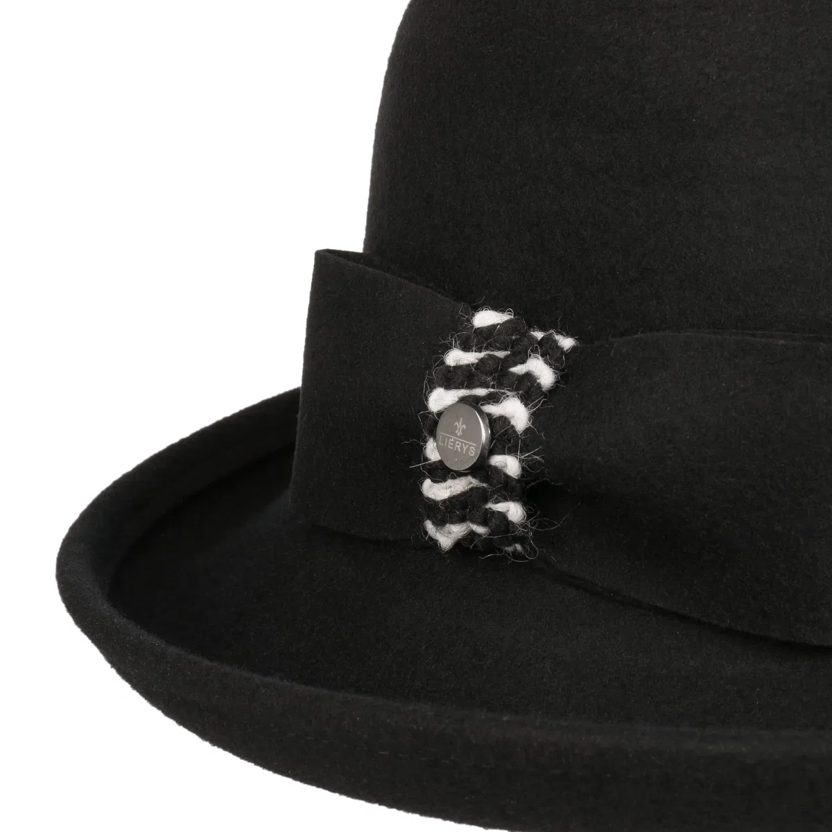 LIERYS Laretta Wollhut Damenhut Garniturband Made in Italy Herbst