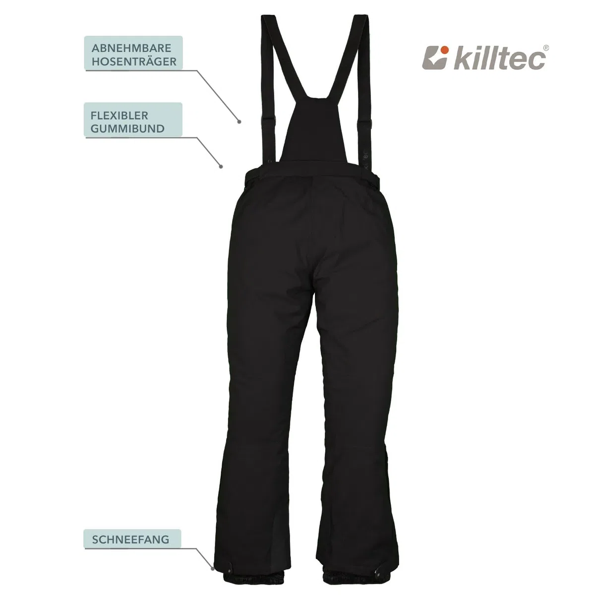 Killtec Herren Skianzug 2-tlg. Skijacke und Skihose - winddicht, wasserdicht mit 10.000mm Wassersäule, atmungsaktiv