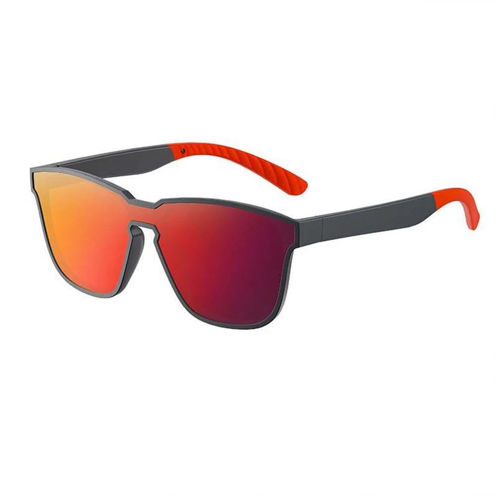 Outdoor-Sport-Sonnenbrille, polarisierte Schutzbrille, große Gläser, UV-Schutz, geeignet für Männer und Frauen zum Laufen, Angeln, Wandern
