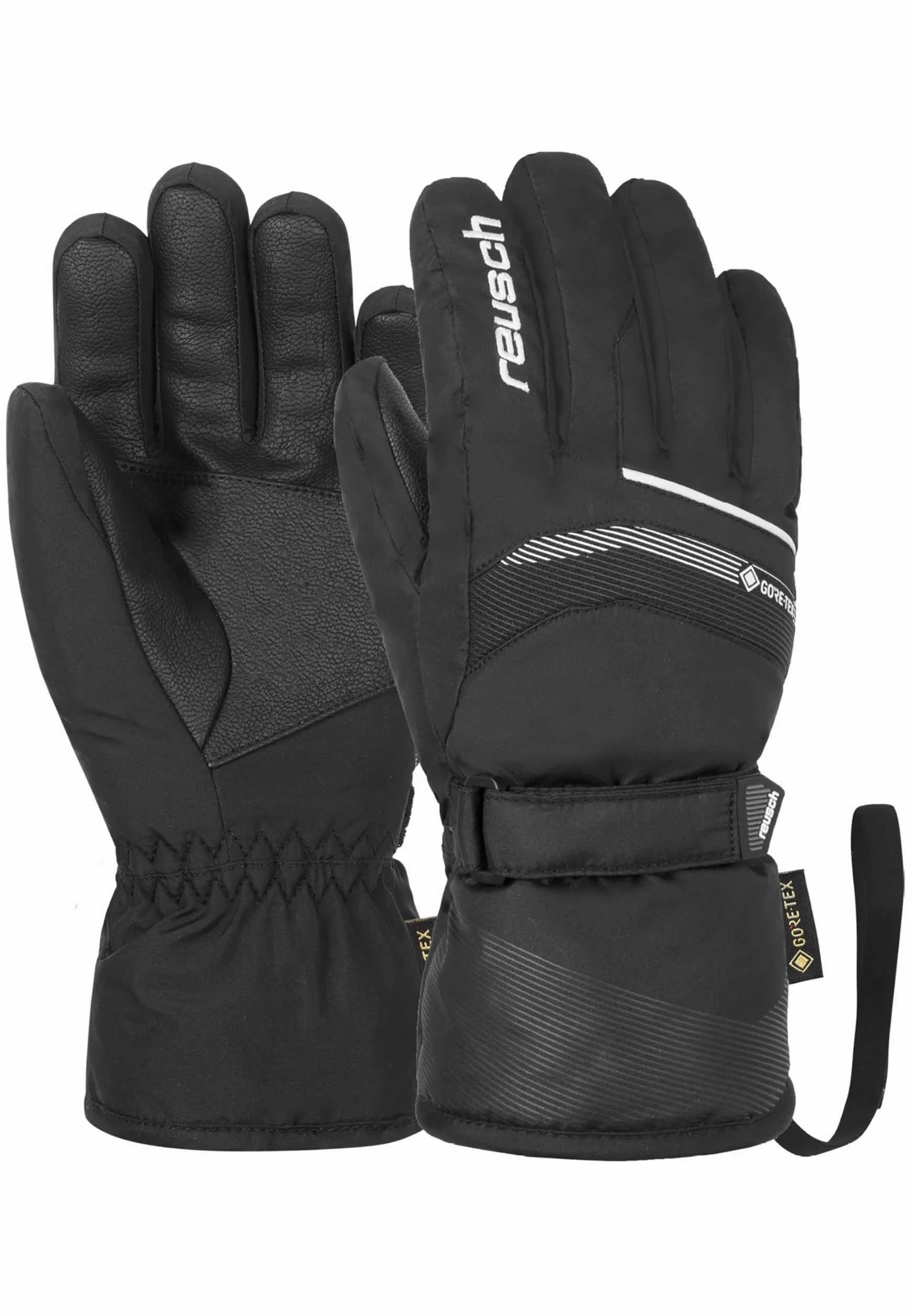 Reusch Bolt Gore-TEX Junior warme, wasserdichte, Winddichte und atmungsaktive Skihandschuhe Winterhandschuhe Kinder Kids Jugendliche Mädchen und Jungen