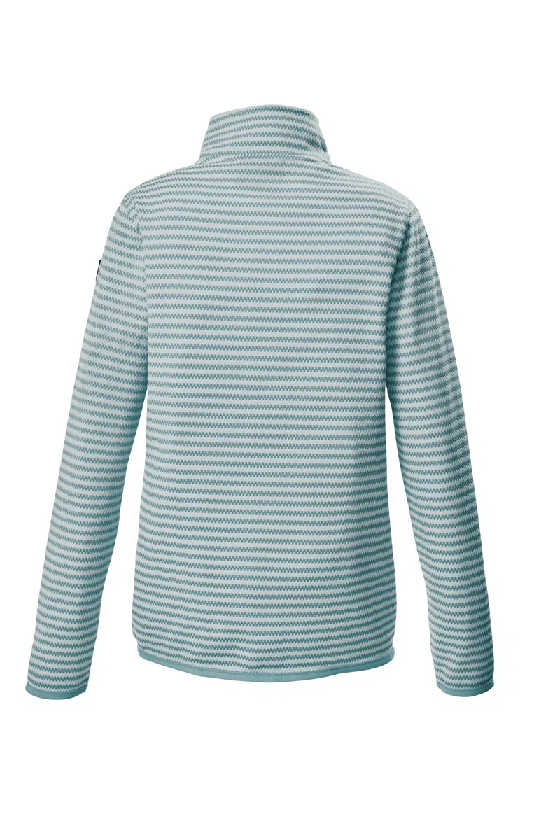 killtec Mädchen Strickfleecejacke/Fleecejacke mit Stehkragen KOS 117 GRLS KNTFLC JCKT