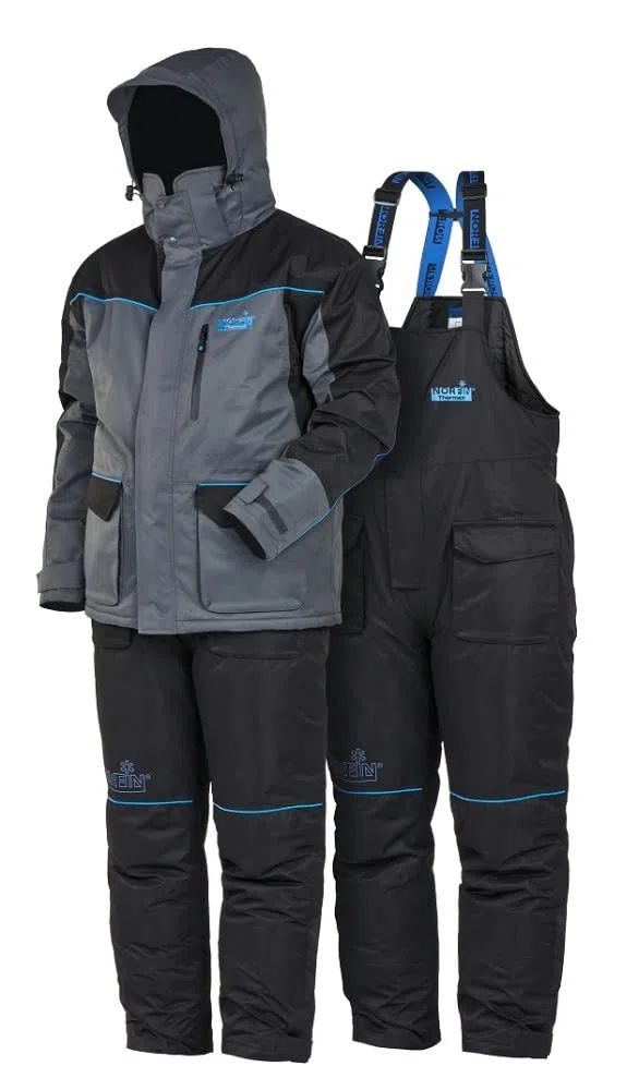 NORFIN Thermax – Angelanzug – Jacke und Hose – wasserdicht isoliert und atmungsaktiv – windabweisend – atmungsaktives Nortex-Material – warm und bequem