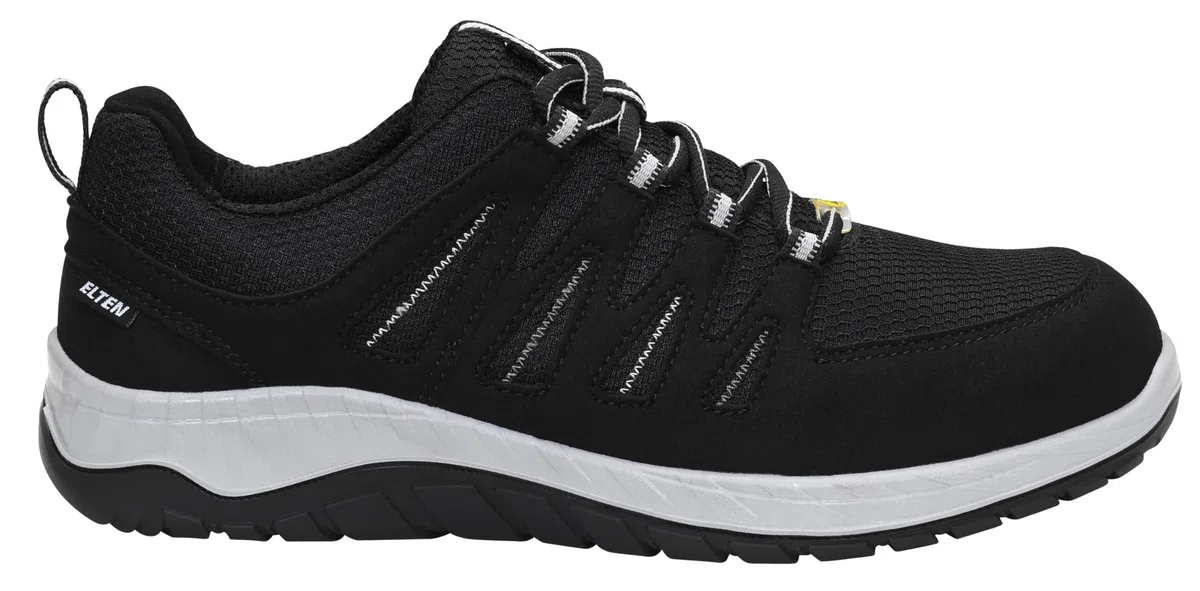 ELTEN Unisex Maddox Black-Grey Low ESD S3Sicherheitsstiefel