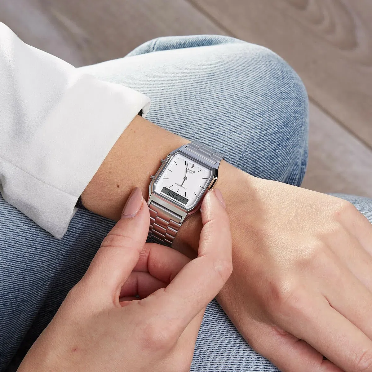 Casio Collection Unisex Retro Armbanduhr