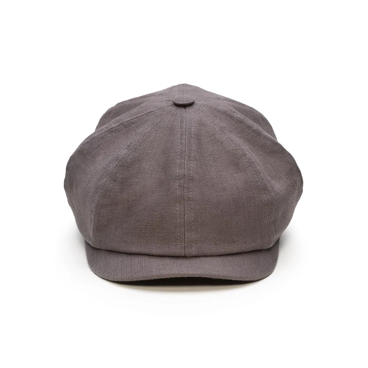 Sterkowski Modell Rowdy | 100% Leinen Schiebermütze für Herren und Frauen | Gatsby Sonnen Sommer Vintage Flatcap Elegante Retro Peaky Stylische Outdoor Modische Damen Kappe Baker Boy Mittelgrau 57