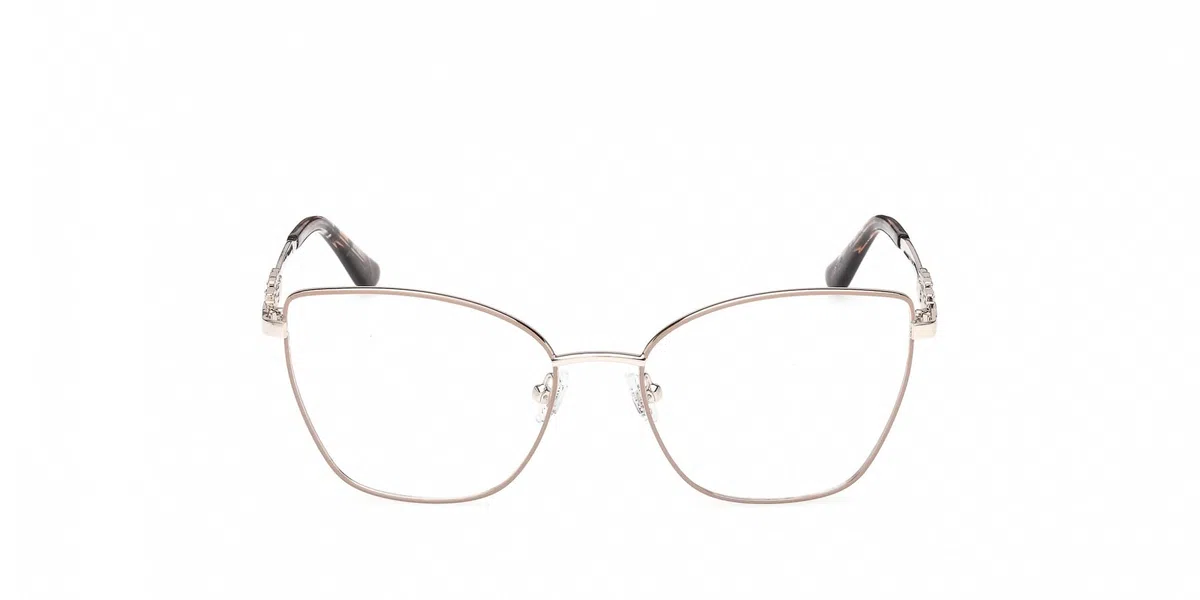 GUESS GU50316 057 shiny beige 55/17/140 - Gafas para mujer