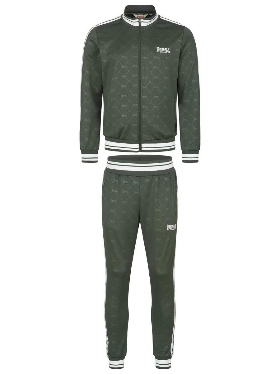 Lonsdale Herren Trainingsanzug schmale Passform ASHWELL