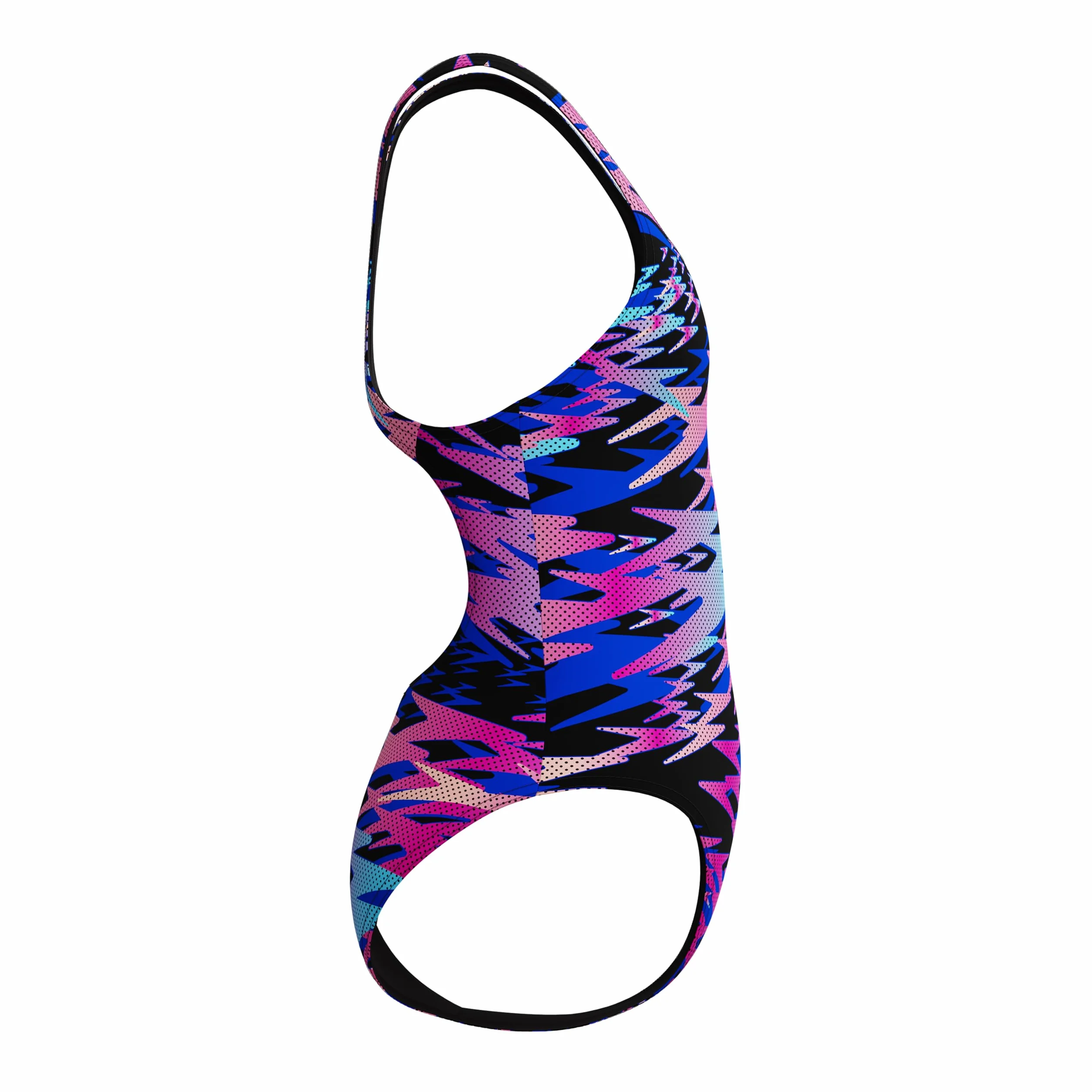 Speedo Mädchen Hyperboom Print Medalist One Piece Schwimmanzug