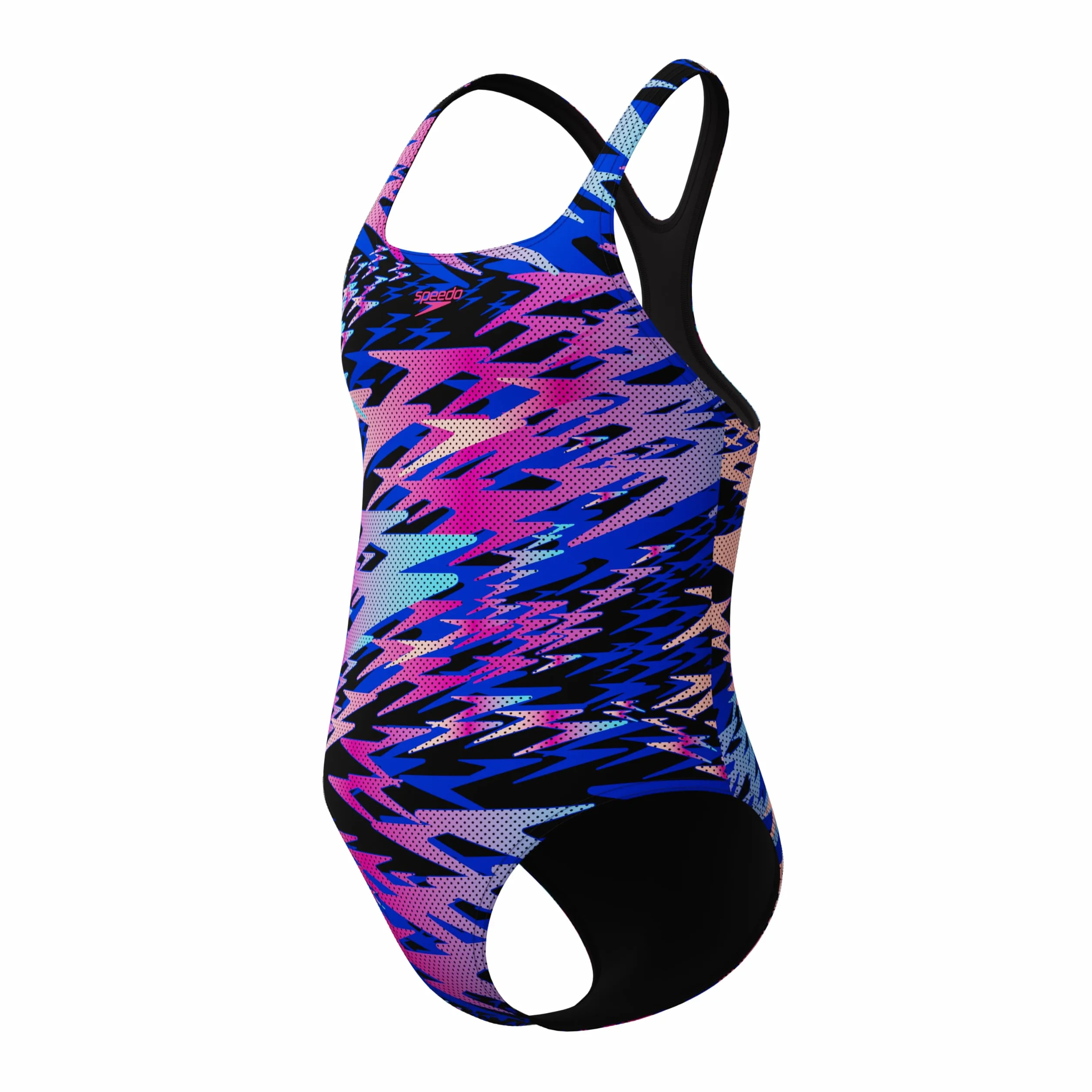 Speedo Mädchen Hyperboom Print Medalist One Piece Schwimmanzug