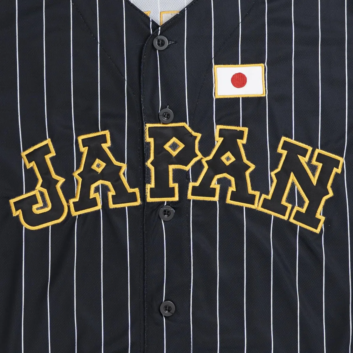 Herren Ohtani 16# Japan Baseball-Trikot, Schwarz und Weiß
